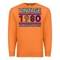 Carrot Vintage 1980 Birthday Premium Sweatshirt - Bettercallsaul