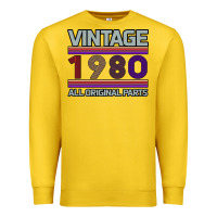 Lemon Vintage 1980 Birthday Premium Sweatshirt - Bettercallsaul