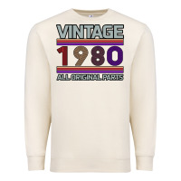 Sandshell Vintage 1980 Birthday Premium Sweatshirt - Bettercallsaul
