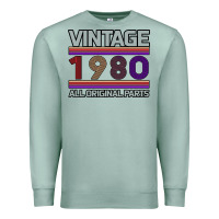 Seafoam Vintage 1980 Birthday Premium Sweatshirt - Bettercallsaul