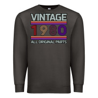 Smoke Vintage 1980 Birthday Premium Sweatshirt - Bettercallsaul