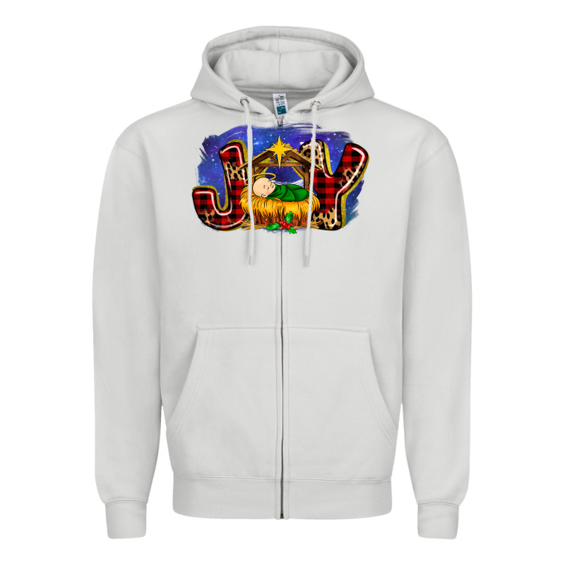 Baby Jesus Joy Zipper Hoodie by MaliasSmallBusiness | Teevron