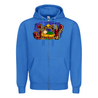 True Royal baby jesus joy Zipper Hoodie - MaliasSmallBusiness