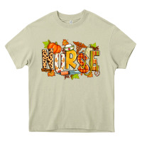 Mossy fall nurse Heavy Core Tee - Zillion Design Studio
