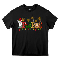 Black christmas believe Heavy Core Tee - BarkalooDesign