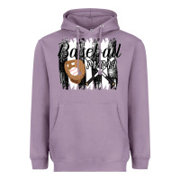 Lavender Baseball Mama Heavyweight Hoodie - Bettercallsaul