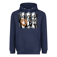 Navy Baseball Mama Heavyweight Hoodie - Bettercallsaul