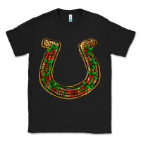 Black Christmas Horseshoe Classic Tee - Jasminsmagicworld