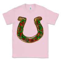 Bubblegum Pink Christmas Horseshoe Classic Tee - Jasminsmagicworld
