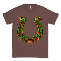 Chestnut Christmas Horseshoe Classic Tee - Jasminsmagicworld