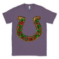 Lavender Christmas Horseshoe Classic Tee - Jasminsmagicworld