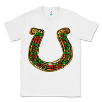 White Christmas Horseshoe Classic Tee - Jasminsmagicworld