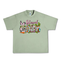 Oil Green blessed gigi easter Urban Heavy Tee - BarkalooDesign