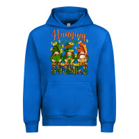 Cobalt Hanging with my gnomies Urban Hoodie - HowdyJamesFarm