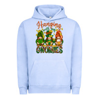 Pigment Grape Ice Hanging with my gnomies Urban Hoodie - HowdyJamesFarm