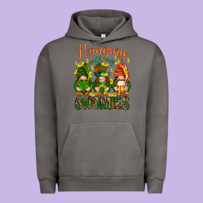 Hanging With My Gnomies Urban Hoodie Designed By Howdyjamesfarm