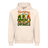 Sandshell Hanging with my gnomies Urban Hoodie - HowdyJamesFarm