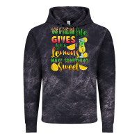 Cloud Black when life gives you lemons make something Vintage Hoodie - RanaPortraitStore