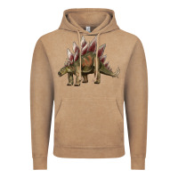 Vintage Coffee dinosaur stegosaurus Vintage Hoodie - Artiststas