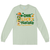 Matcha one lucky teacher Long Sleeve Tee - MaliasSmallBusiness