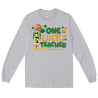 Moon Dust one lucky teacher Long Sleeve Tee - MaliasSmallBusiness