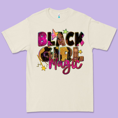 Black Girl Magic Premium Tee Designed By Zillion Design Studio