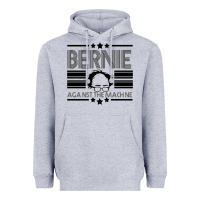 Heather Grey Bernie Against The Machine Heavyweight Hoodie - Bettercallsaul