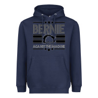 Navy Bernie Against The Machine Heavyweight Hoodie - Bettercallsaul