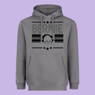 Bernie Against The Machine Heavyweight Hoodie Designed By Bettercallsaul