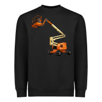 Black Boom Lift Heavyweight Sweatshirt - LillyAllenDesigns