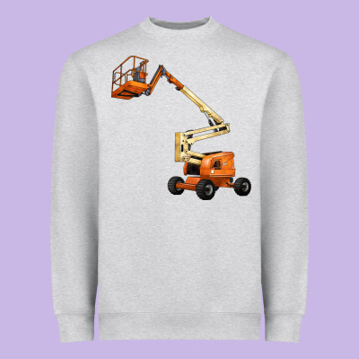 Boom Lift Heavyweight Sweatshirt Designed By Lillyallendesigns