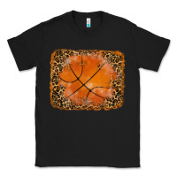 Black glitter leopard basketball background Classic Tee - RanaPortraitStore