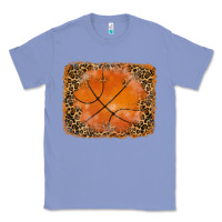 Colony Blue glitter leopard basketball background Classic Tee - RanaPortraitStore