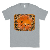 Heather Grey glitter leopard basketball background Classic Tee - RanaPortraitStore