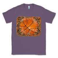 Lavender glitter leopard basketball background Classic Tee - RanaPortraitStore