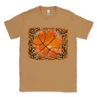 Toasted Coconut glitter leopard basketball background Classic Tee - RanaPortraitStore