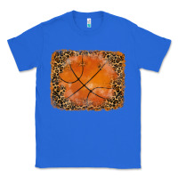 True Royal glitter leopard basketball background Classic Tee - RanaPortraitStore