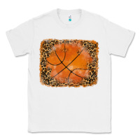 White glitter leopard basketball background Classic Tee - RanaPortraitStore