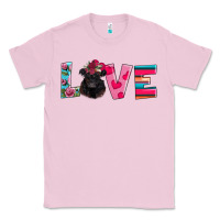 Bubblegum Pink belted galloway Classic Tee - AdoDesignShop