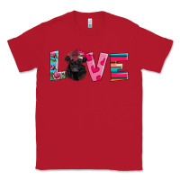 Red belted galloway Classic Tee - AdoDesignShop