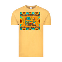 Vintage Mustard small business mama leopard turquoise aztec serape cowhide sunflowers Vintage Tee - Artiststas