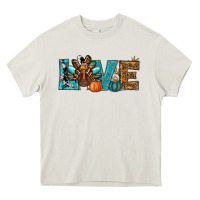 Cream love thanksgivings turkey Heavy Core Tee - RanaPortraitStore