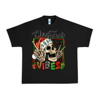 Black christmas vibes skeleton Urban Heavy Tee - Jasminsmagicworld