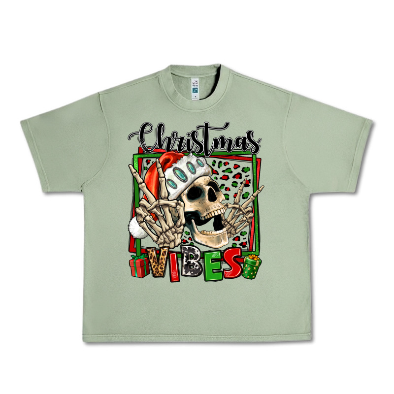 Christmas Vibes Skeleton Urban Heavy Tee by Jasminsmagicworld | Teevron