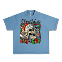 Pebble Blue christmas vibes skeleton Urban Heavy Tee - Jasminsmagicworld