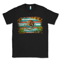 Black cactus turquoise serape leopard mexican flag Classic Tee - Jasminsmagicworld