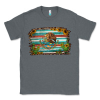 Charcoal Heather cactus turquoise serape leopard mexican flag Classic Tee - Jasminsmagicworld