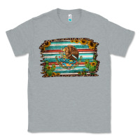 Heather Grey cactus turquoise serape leopard mexican flag Classic Tee - Jasminsmagicworld