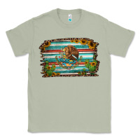 Matcha cactus turquoise serape leopard mexican flag Classic Tee - Jasminsmagicworld