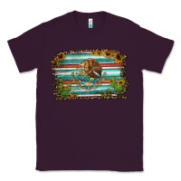 Plum cactus turquoise serape leopard mexican flag Classic Tee - Jasminsmagicworld